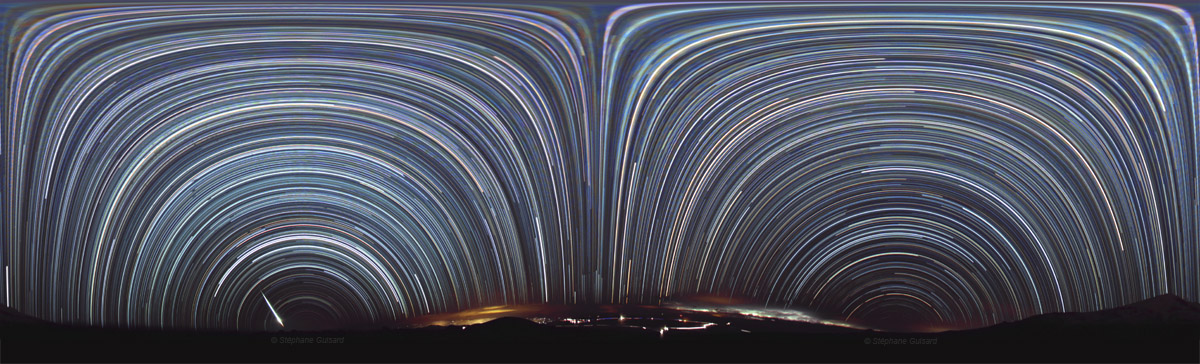time lapse stars